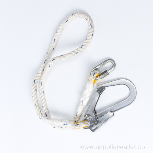 Fall Restraint Harness And Lanyard